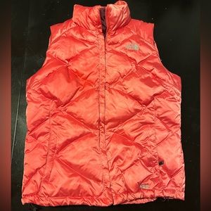 Great Condition Woman’s Large The North Face Pink Puffer Vest